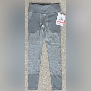 NWT’s Athleta Girl 12 High Rise SoftLuxe Tight|Pocket|Grey
